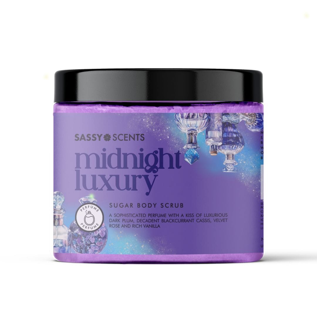 Midnight Luxury Sugar Body Scrub - Sassy Scents