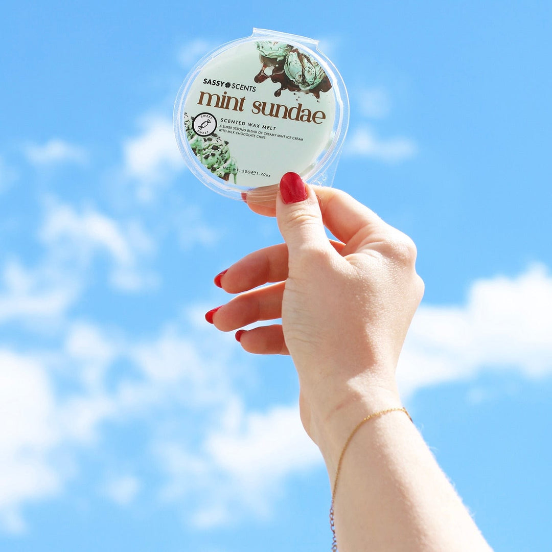 Mint Sundae Wax Melt - Sassy Scents