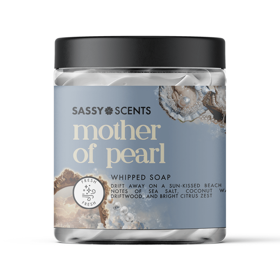 Mother of Pearl Whipped Soap - Sassy Scents