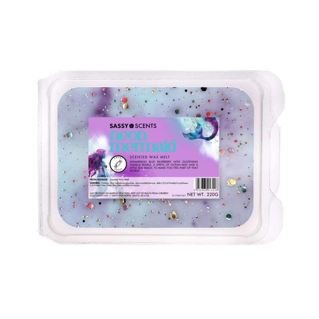 Neon Mermaid Small Tub - Sassy Scents