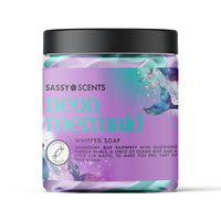 Neon Mermaid Whipped Soap