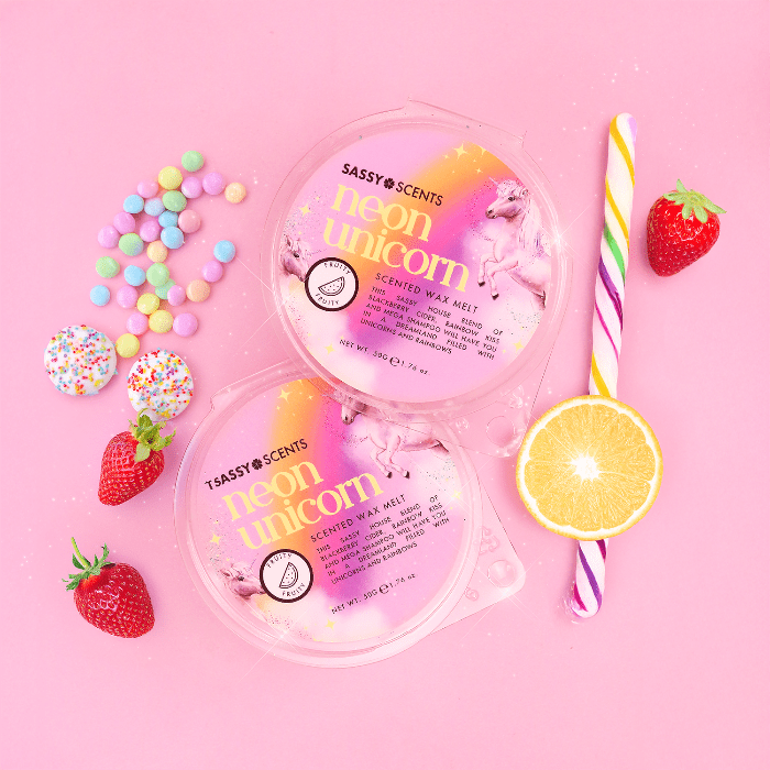 Neon Unicorn Wax Melt