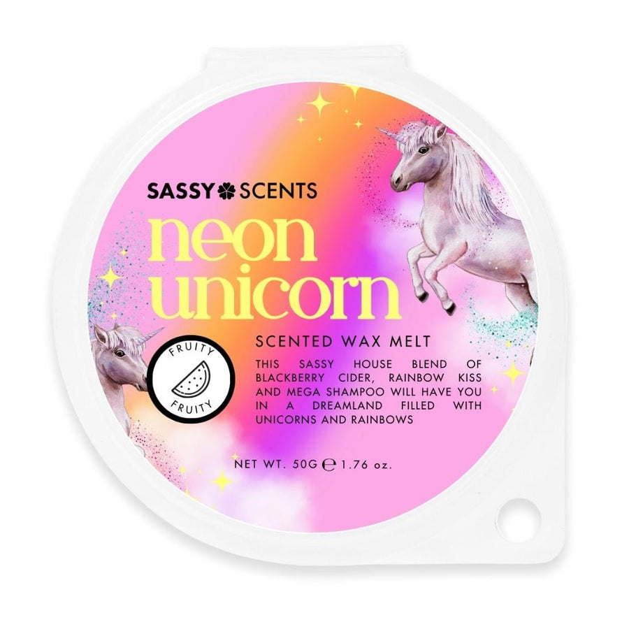 Neon Unicorn Wax Melt