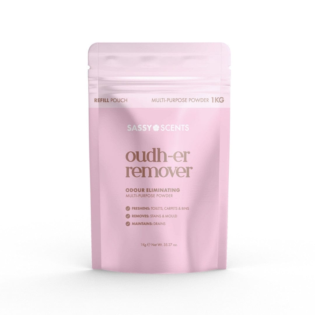 Oudh - er Remover Odour Eliminating Multi - Purpose Powder Pouches - Sassy Scents