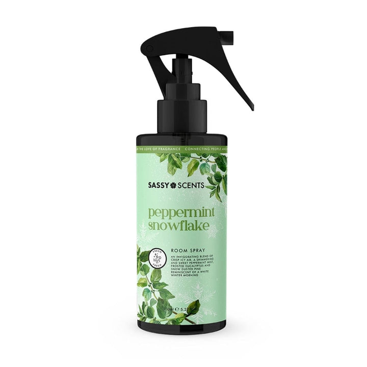Peppermint Snowflake Room Spray - Sassy Scents