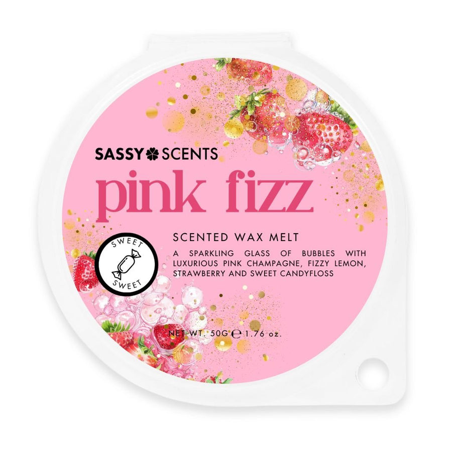 Pink Fizz Wax Melt