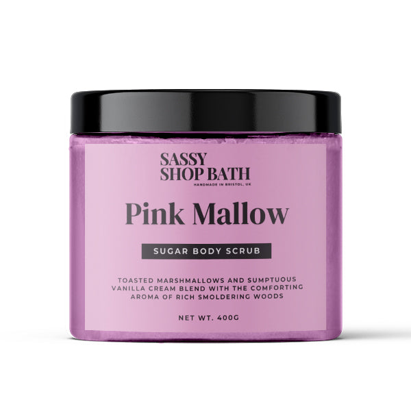 Pink Mallow Sugar Body Scrub - Sassy Shop Wax