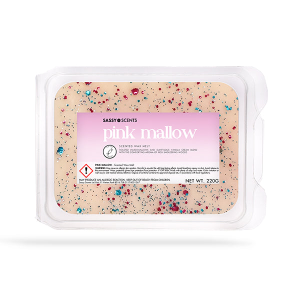 Pink Mallow Small Tub - Sassy Shop Wax