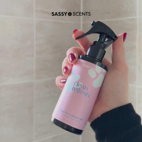 Clean Refresh Odour Eliminating Room & Fabric Spray - Sassy Shop Wax