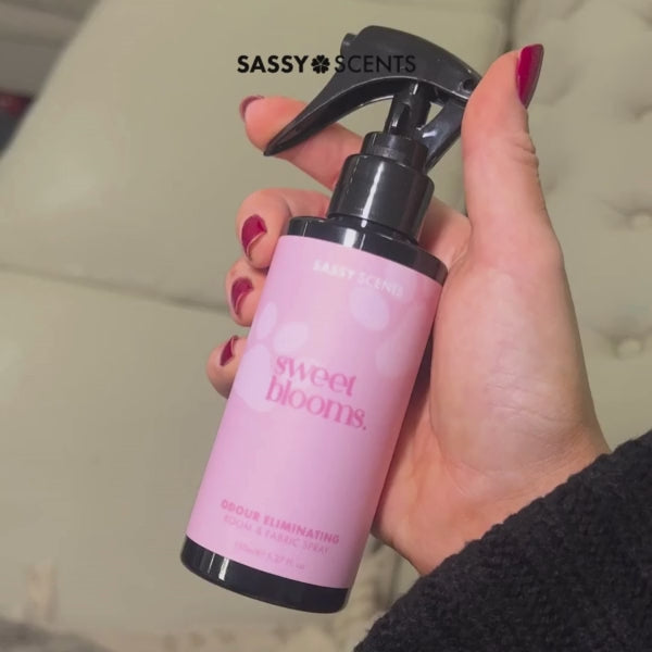 Sweet Blooms Odour Eliminating Room & Fabric Spray - Sassy Shop Wax