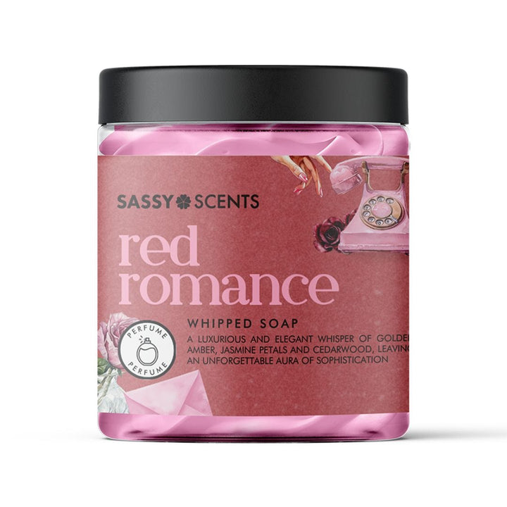 Red Romance Whipped Soap - Sassy Scents