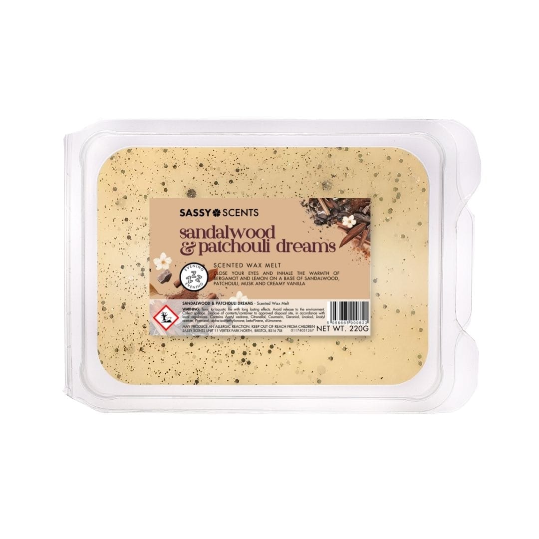 Sandalwood & Patchouli Dreams Small Tub - Sassy Scents