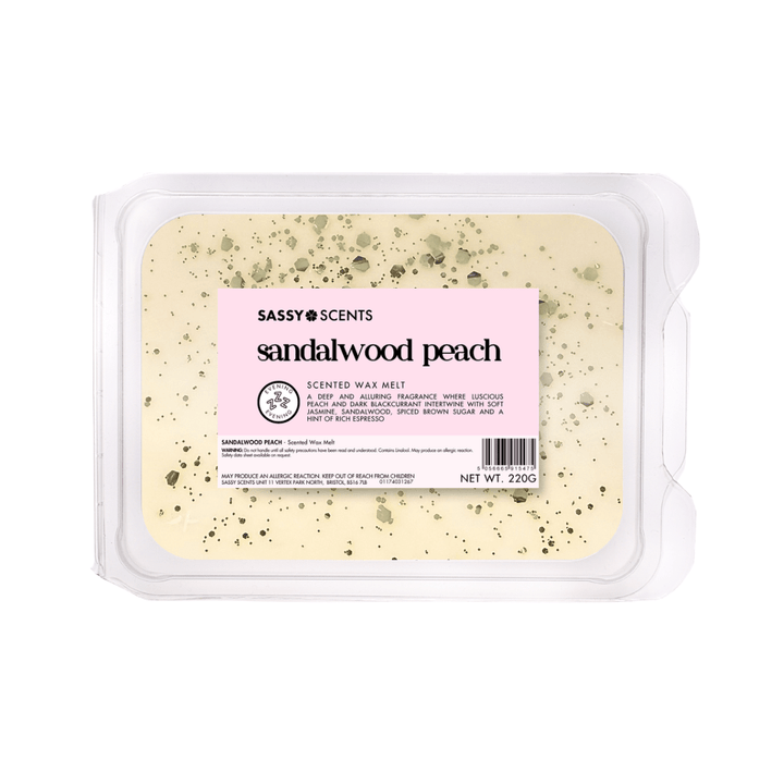 Sandalwood Peach Small Tub - Sassy Scents