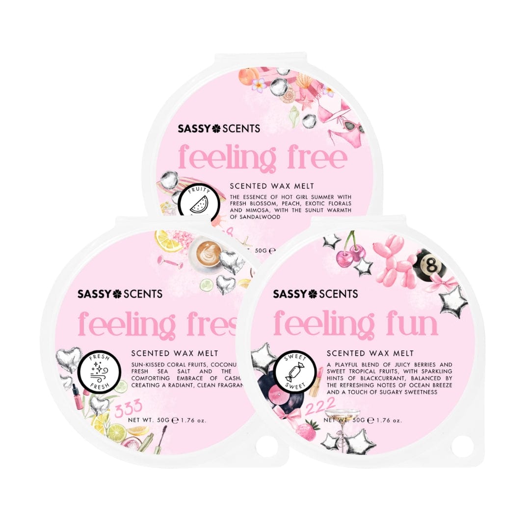 Scents of the Season Feeling Wax Melt Trio - Sassy Scents