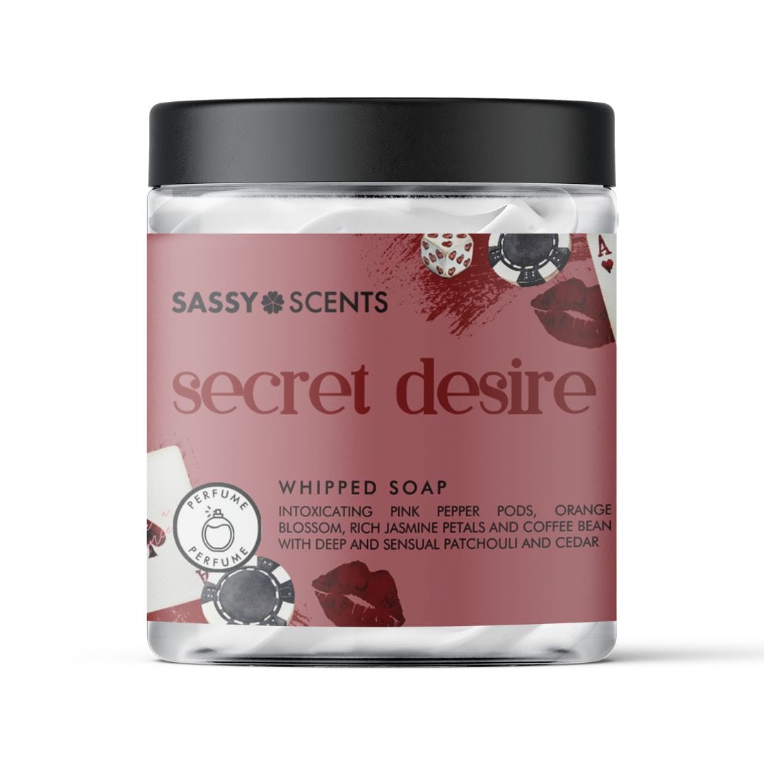Secret Desire Whipped Soap - Sassy Scents