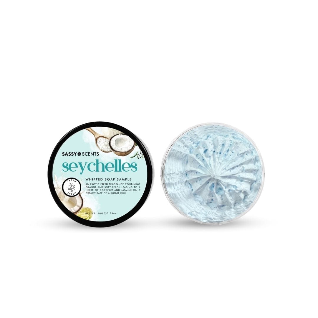 Seychelles Mini Whipped Soap Sample - Sassy Scents
