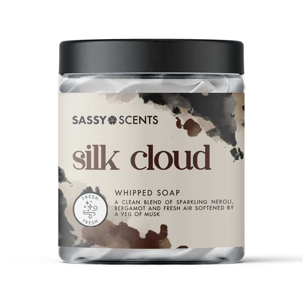 Silk Cloud Whipped Soap - Sassy Scents
