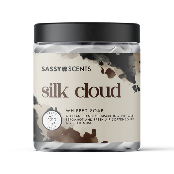Silk Cloud Whipped Soap - Sassy Scents