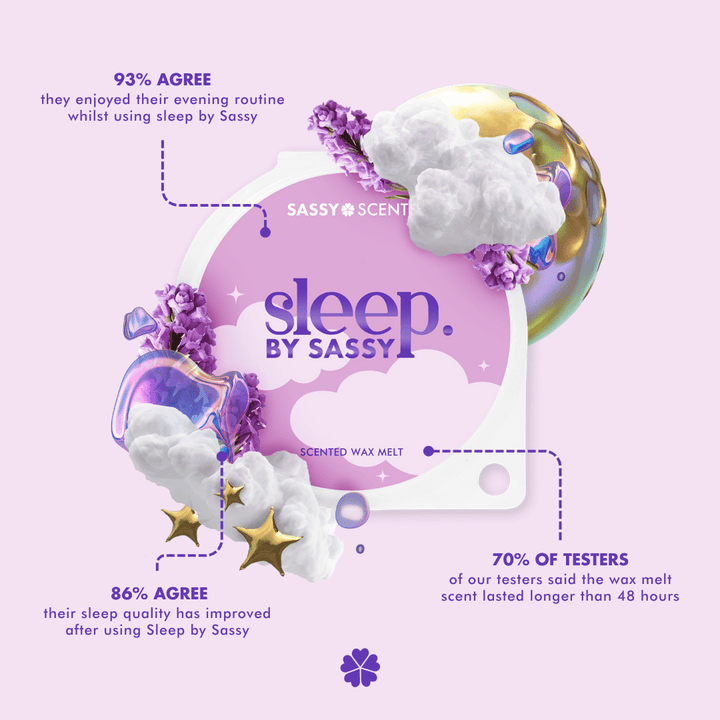 Sleep by Sassy Wax Melt - 1 Month Supply - Sassy Scents