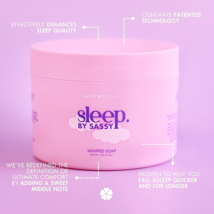 Sleep by Sassy Whipped Soap - Sassy Scents