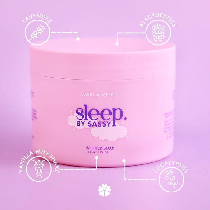 Sleep by Sassy Whipped Soap - Sassy Scents