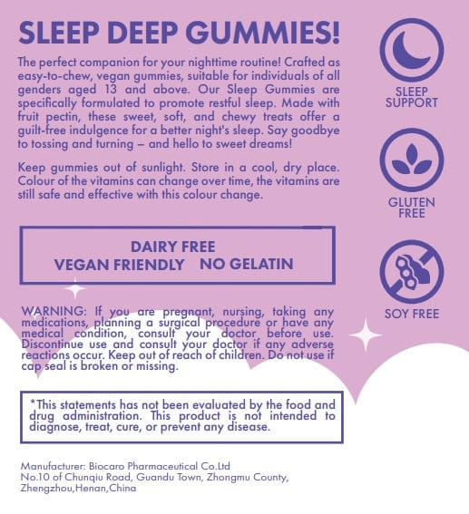 Sleep Deep Gummies - Sassy Scents