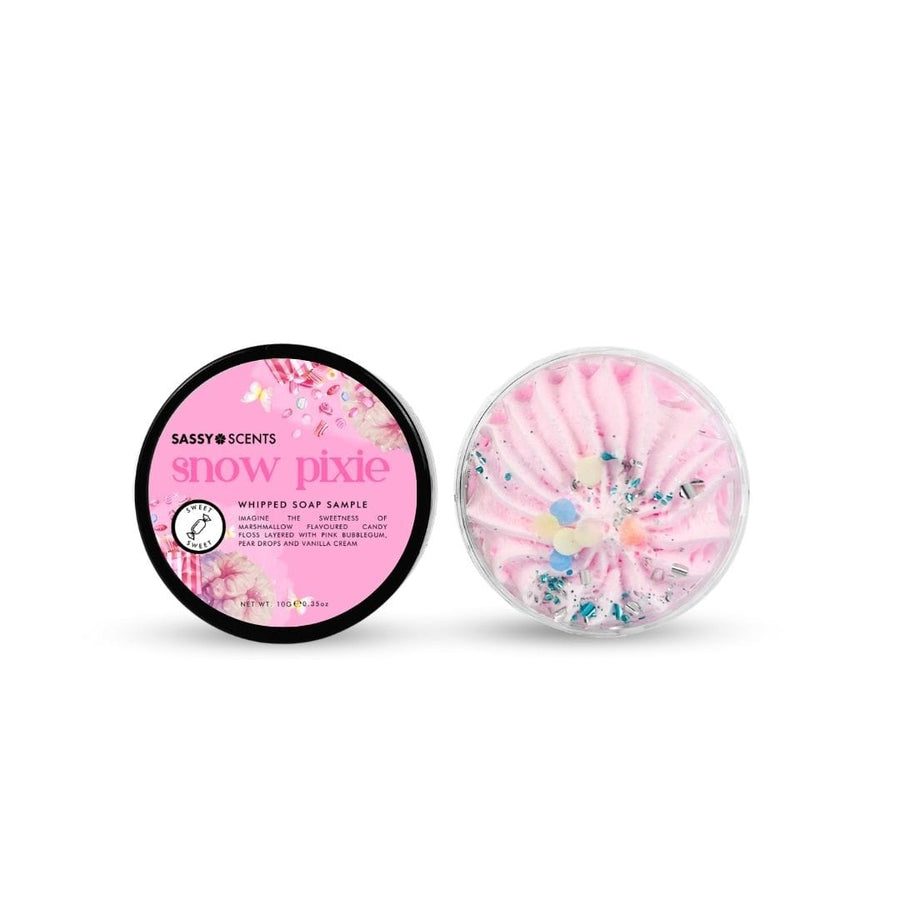 Snow Pixie Mini Whipped Soap Sample