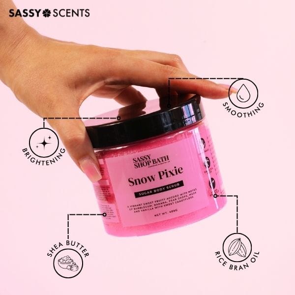 Snow Pixie Sugar Body Scrub - Sassy Scents
