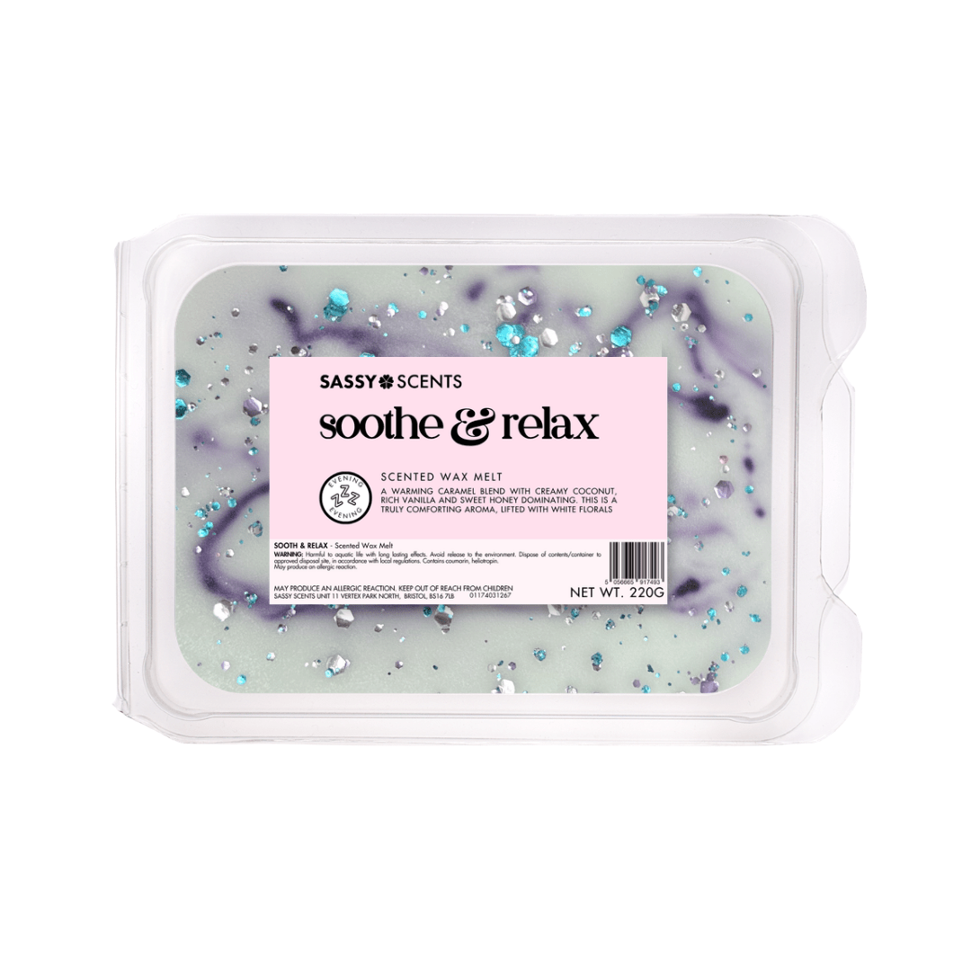 Soothe & Relax Small Tub - Sassy Scents