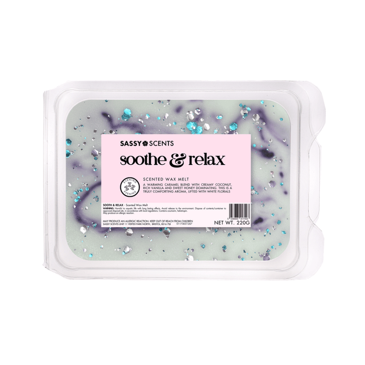 Soothe & Relax Small Tub - Sassy Scents