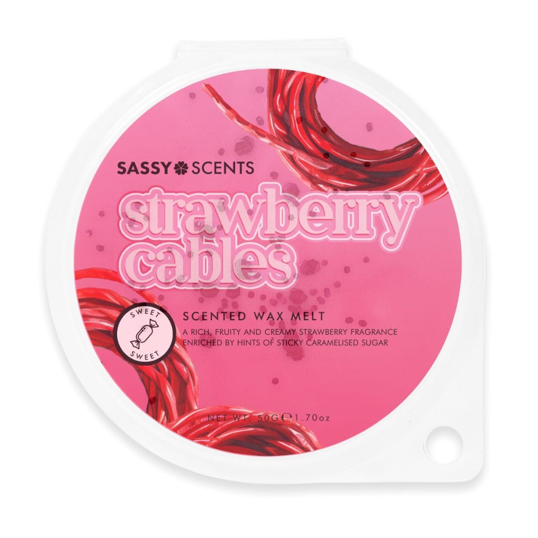Strawberry Cables Wax Melt - Sassy Scents