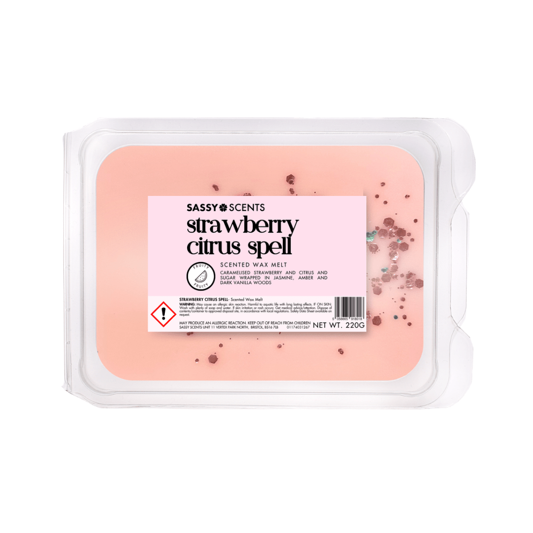 Strawberry Citrus Spell Small Tub - Sassy Scents