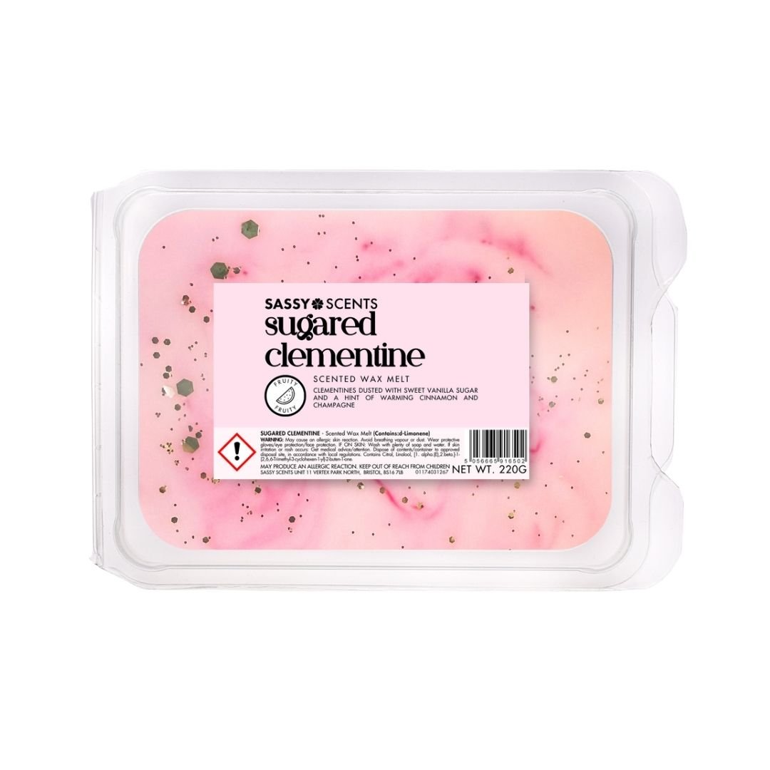 Sugared Clementine Small Tub - Sassy Scents
