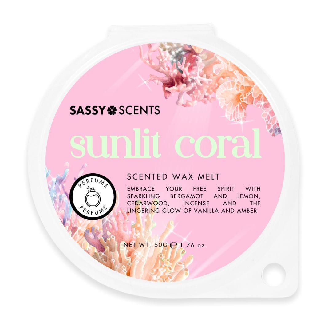 Sunlit Coral Wax Melt - Sassy Scents