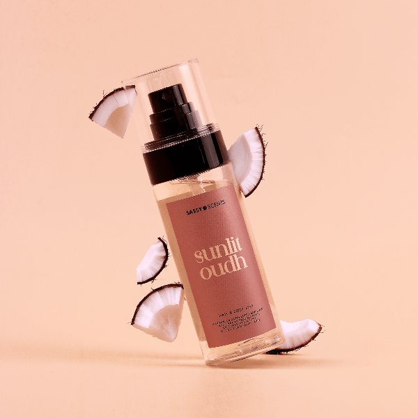 Sunlit Oudh Body Mist - Sassy Scents