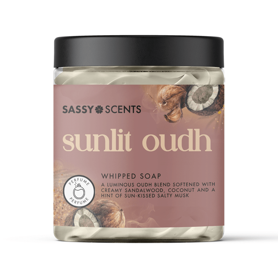 Sunlit Oudh Whipped Soap