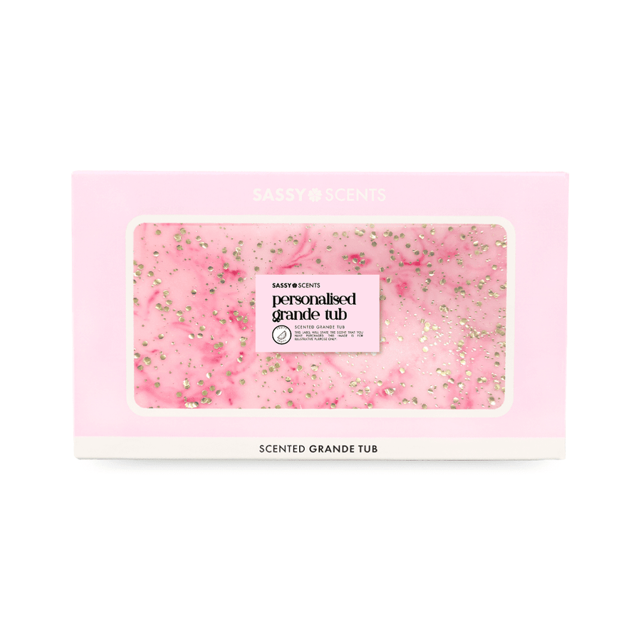 Iced Rose & Snowdrop Grande Tub