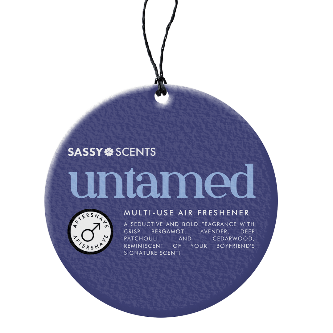 Untamed Hanging Car Freshener - Sassy Scents