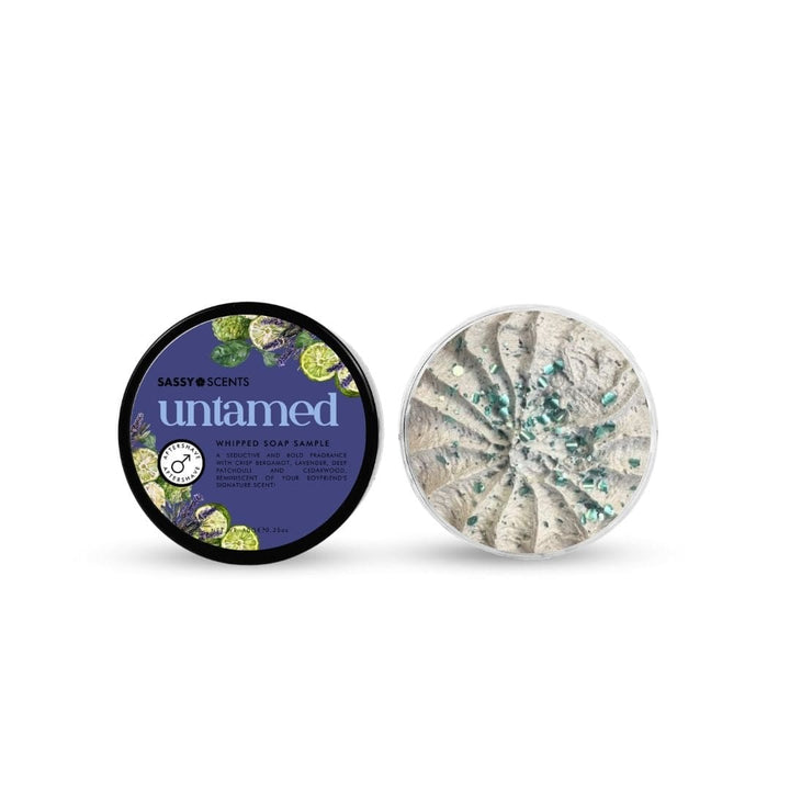 Untamed Mini Whipped Soap Sample - Sassy Scents