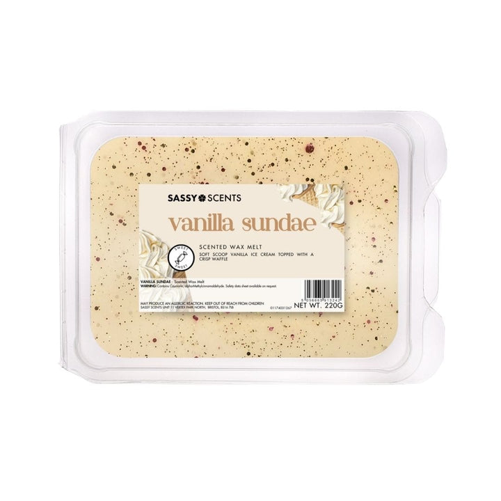 Vanilla Sundae Small Tub - Sassy Scents