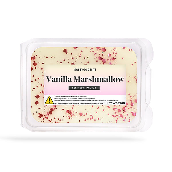 Vanilla Marshmallow Small Tub - Sassy Shop Wax