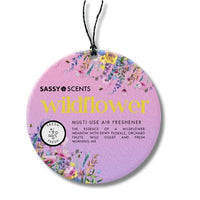 Wildflower Hanging Car Freshener