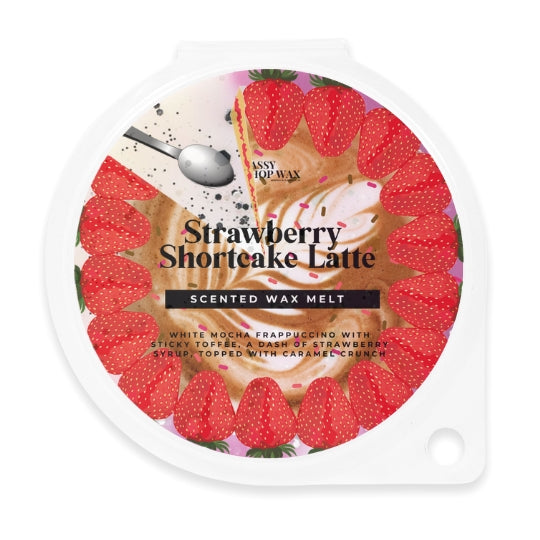 Strawberry Shortcake Latte Wax Melt - Sassy Shop Wax