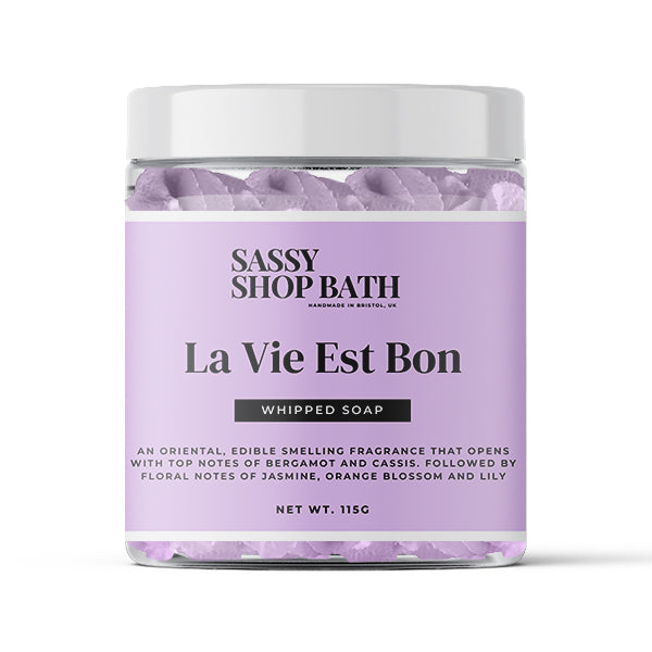 La Vie Est Bon Whipped Soap - Sassy Shop Wax
